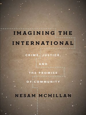 cover image of Imagining the International